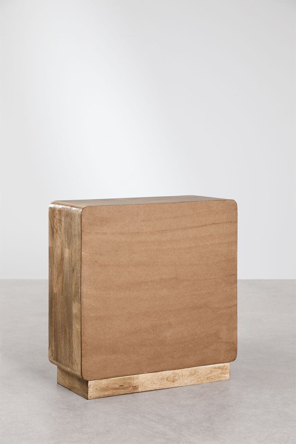 Cassettiera in legno di mango, MDF e juta Abrams, immagine della galleria 6