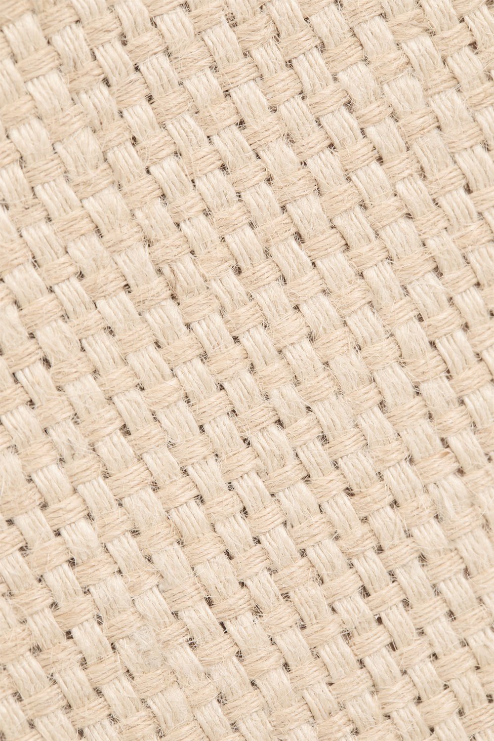 Cassettiera 80x40 cm in legno di mango, MDF e juta Abrams, immagine della galleria 10