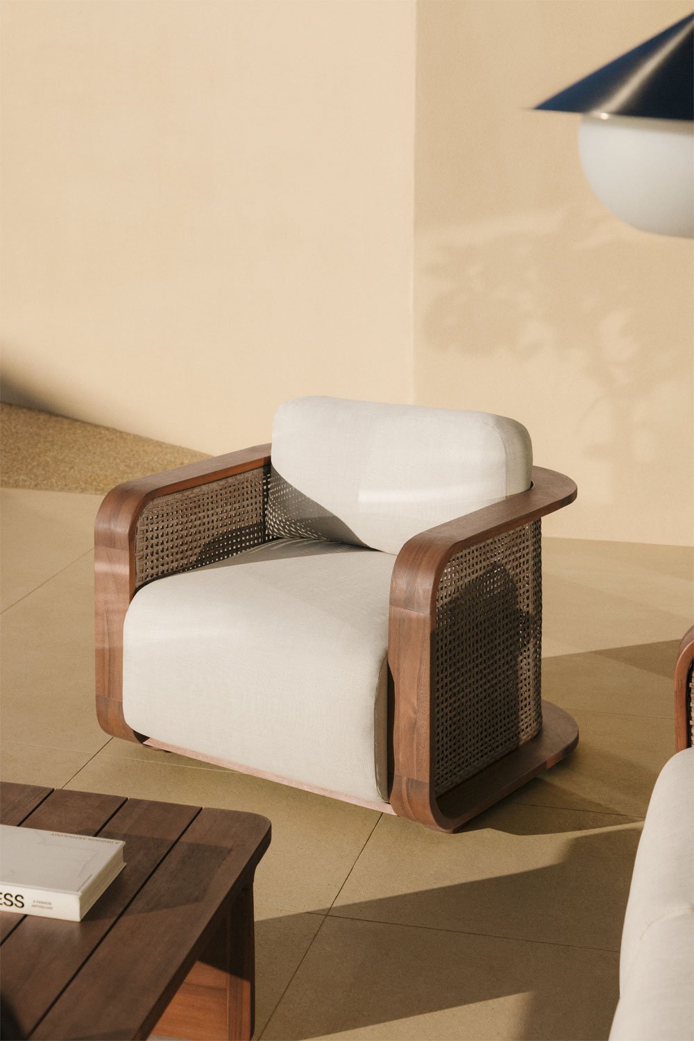 Set di 2 poltrone da giardino in legno di acacia Noira, immagine della galleria 2