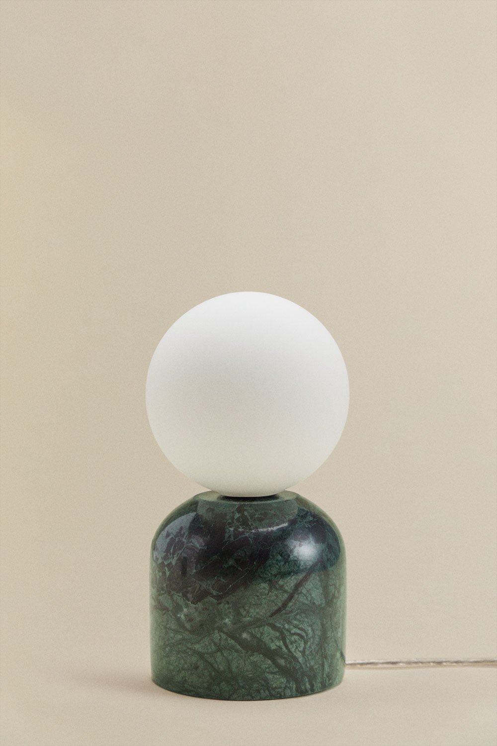 Lampada da tavolo in pietra naturale Tumkur, immagine della galleria 3