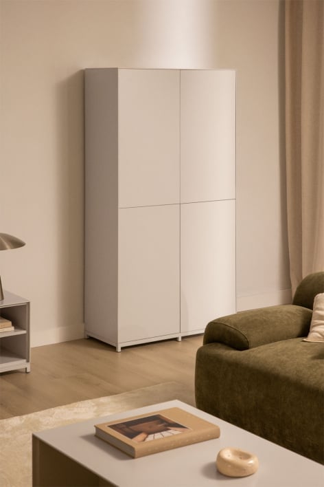 Armadio Kivora MDF - Gardenia Bianco