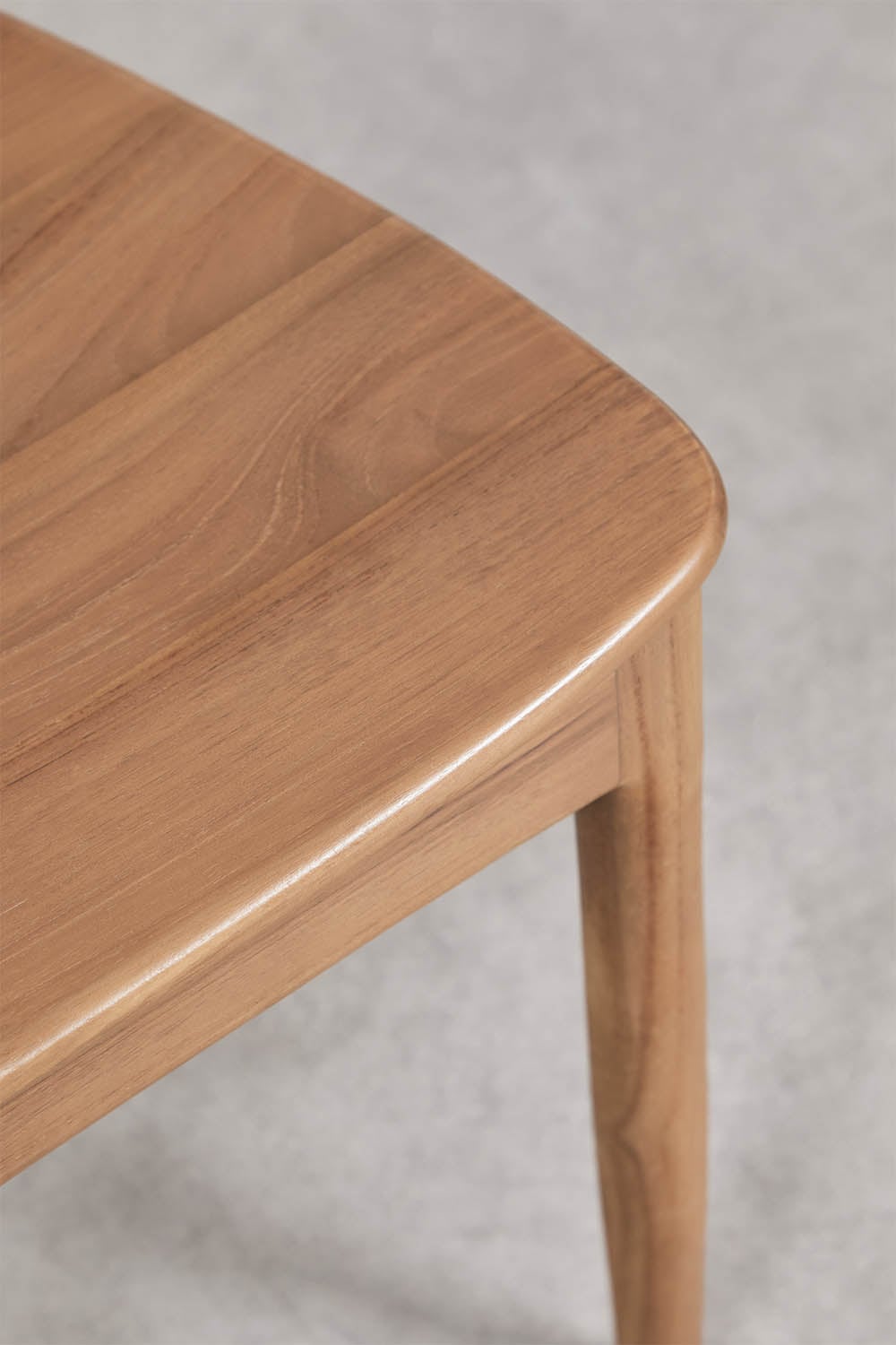 Sedia da pranzo in legno di teak Varmus, immagine della galleria 5