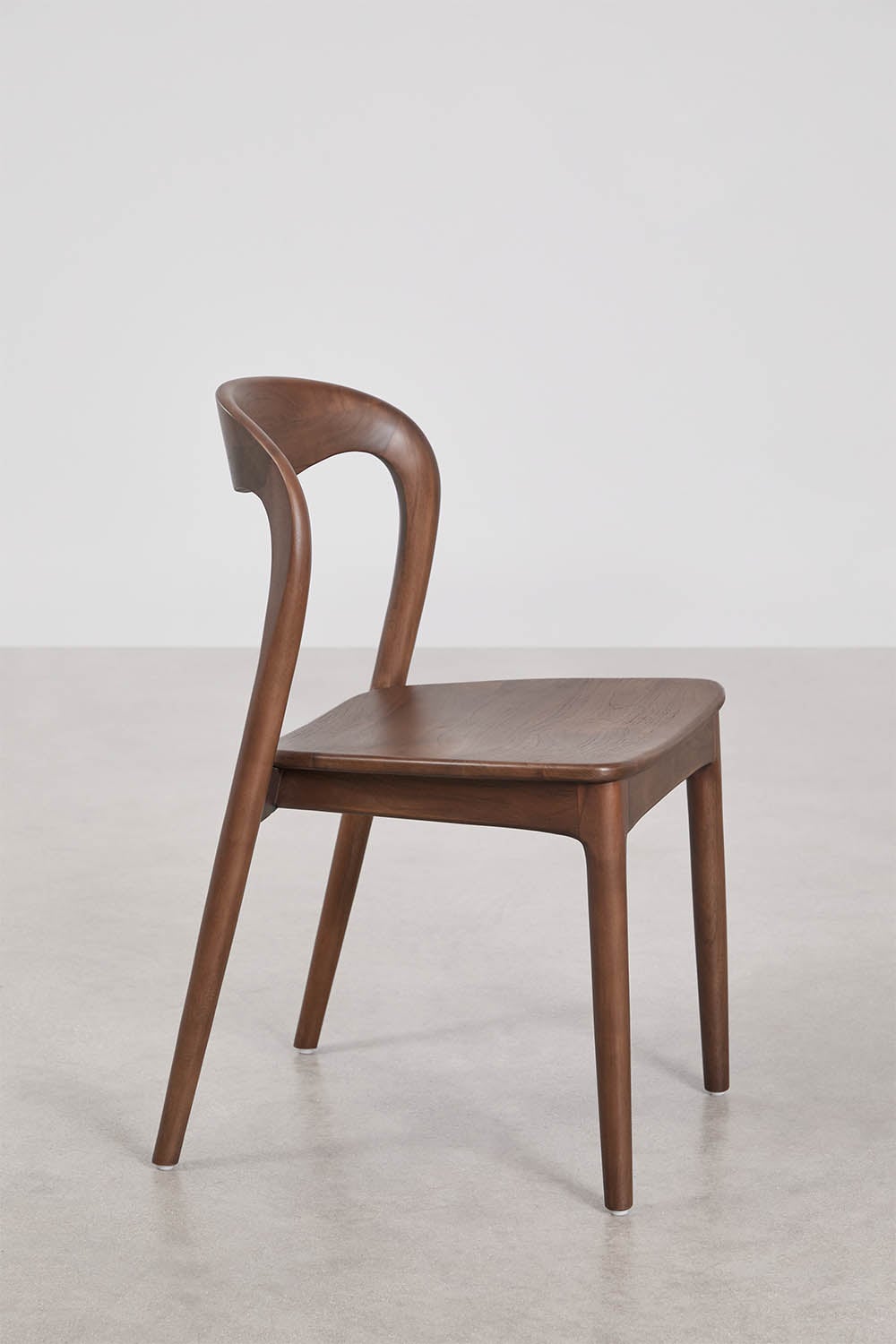 Set di 4 sedie da pranzo in legno di teak Varmus, immagine della galleria 2