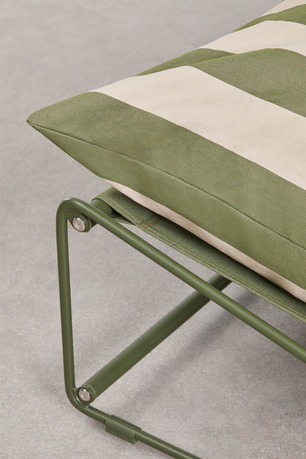 Set da giardino con divano modulare a 3 pezzi, poltrona, tavolino e pouf convertibili Amaro, immagine della galleria 5