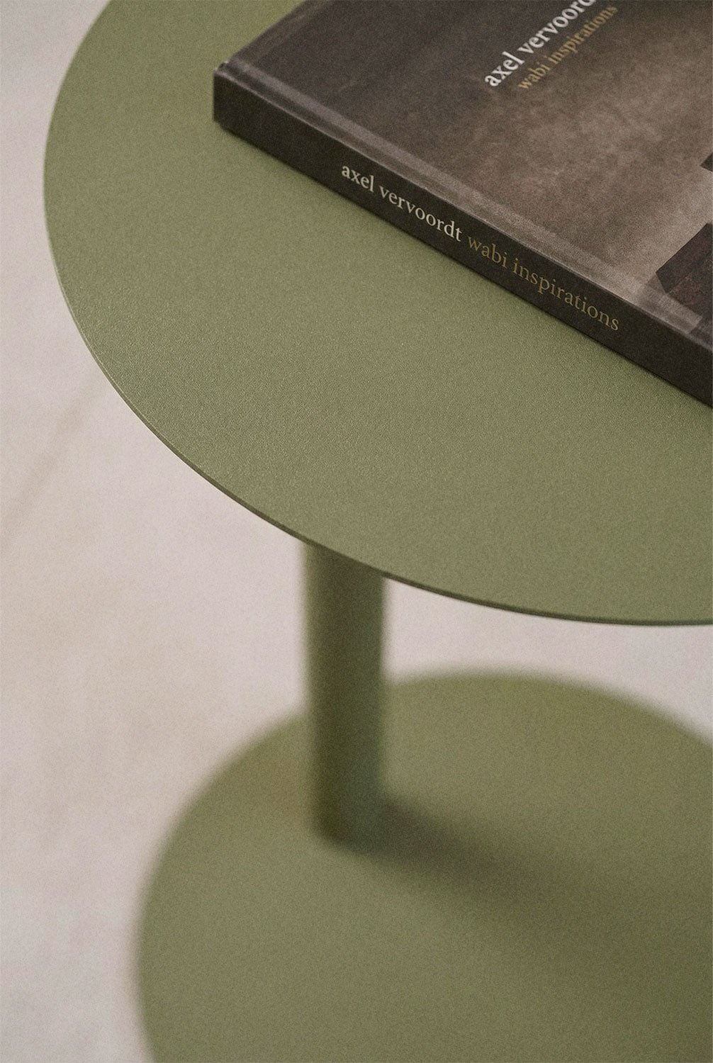 Tavolino da giardino rotondo Ø40 cm in acciaio Yannik, immagine della galleria 2