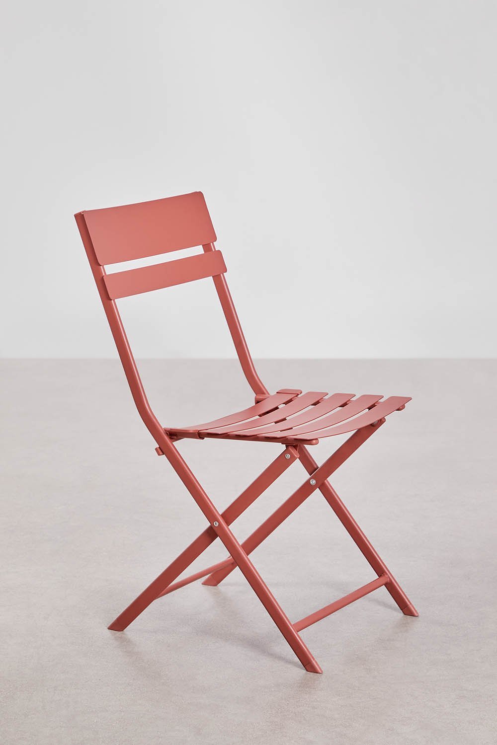 Set di 2 sedie da giardino pieghevoli in acciaio Tamarit, immagine della galleria 5