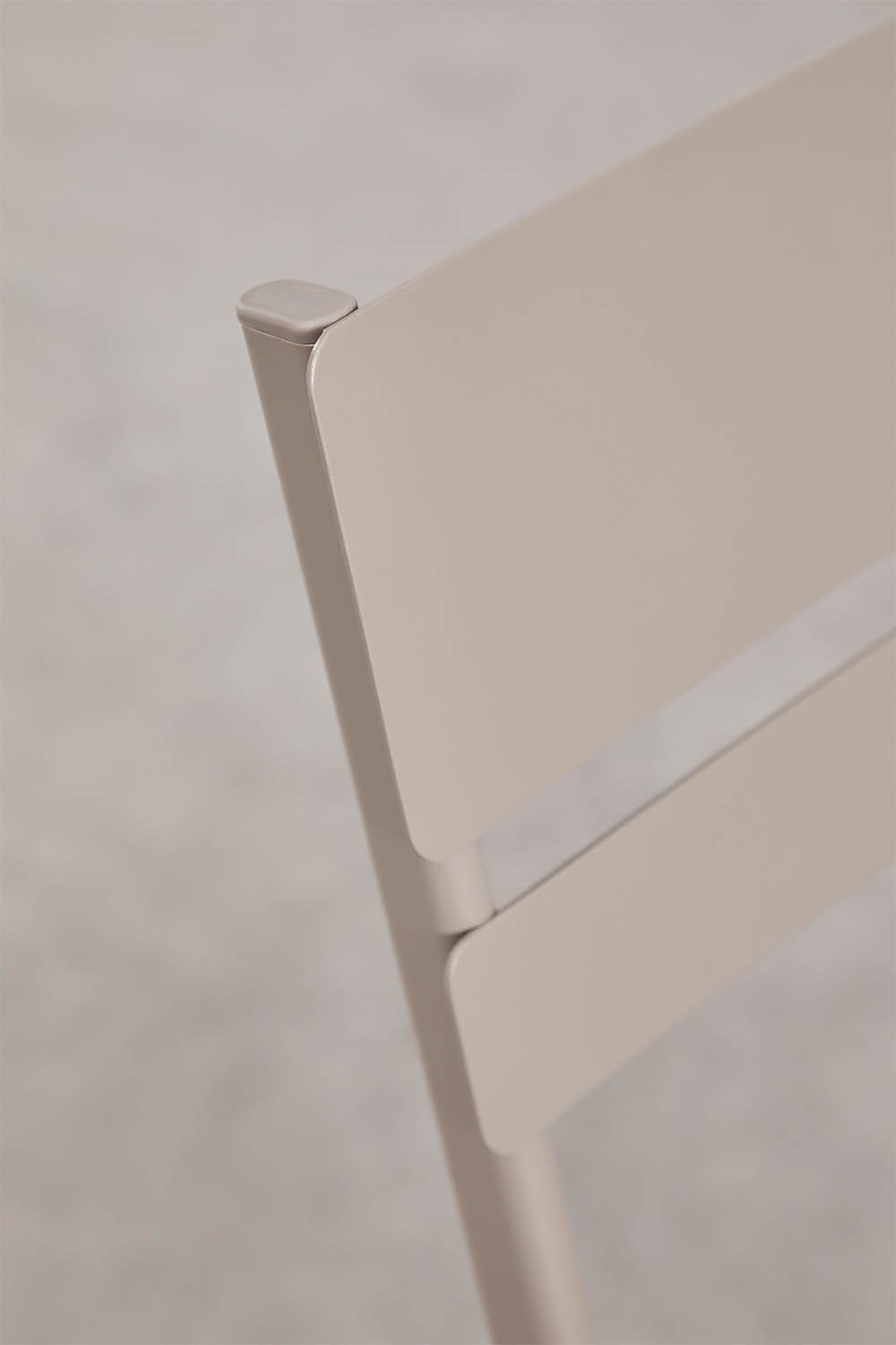 Set da tavolo quadrato 60x60 cm pieghevole e 2 sedie da giardino in acciaio Tamarit, immagine della galleria 9