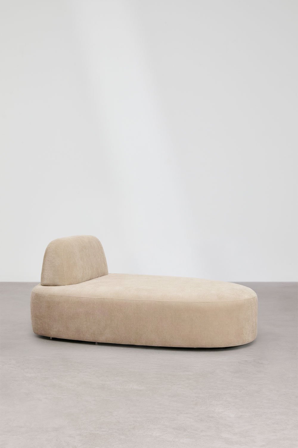 Modulo chaise longue per divano modulare imbottito Giorgia, immagine della galleria 3
