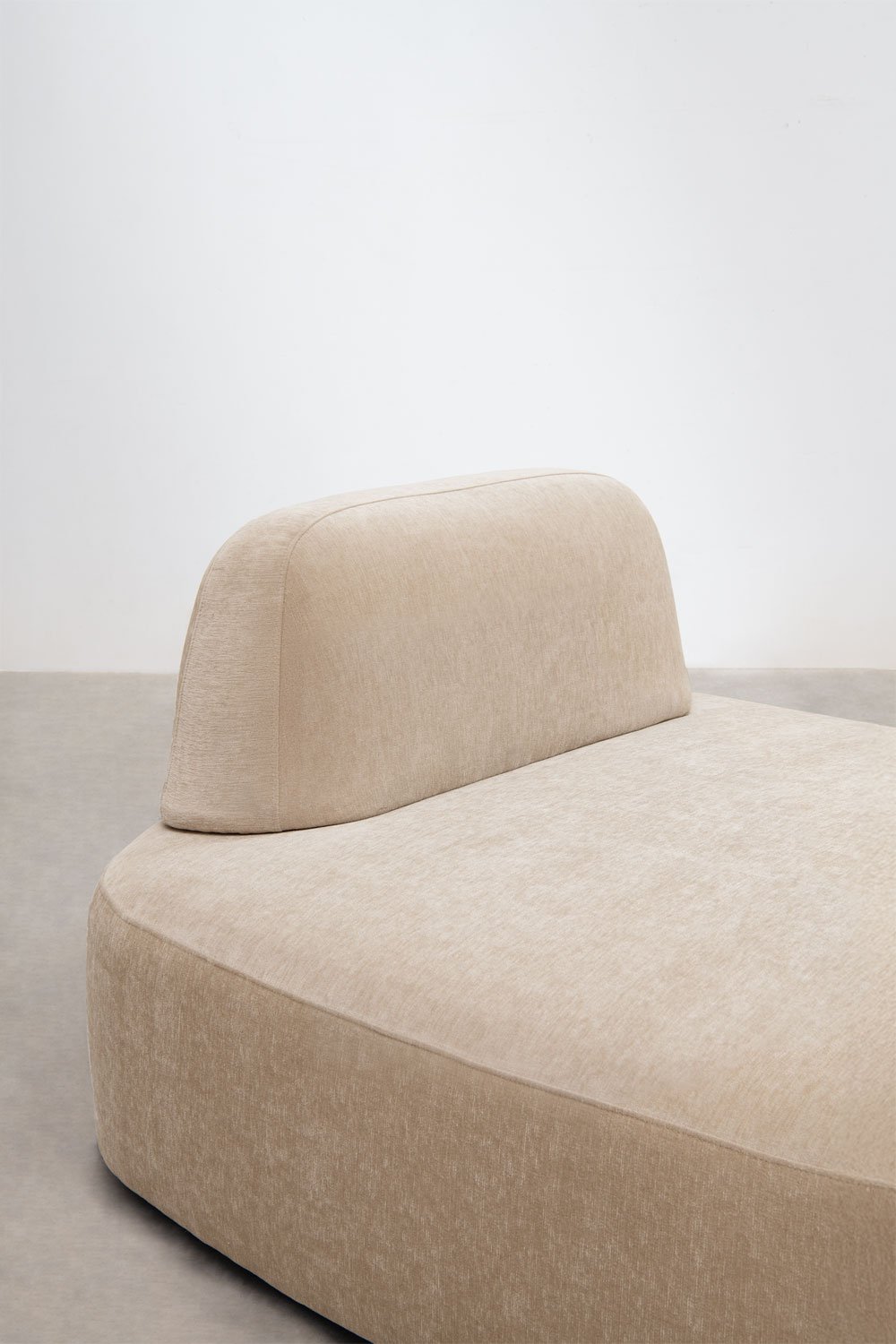 Modulo chaise longue per divano modulare imbottito Giorgia, immagine della galleria 5