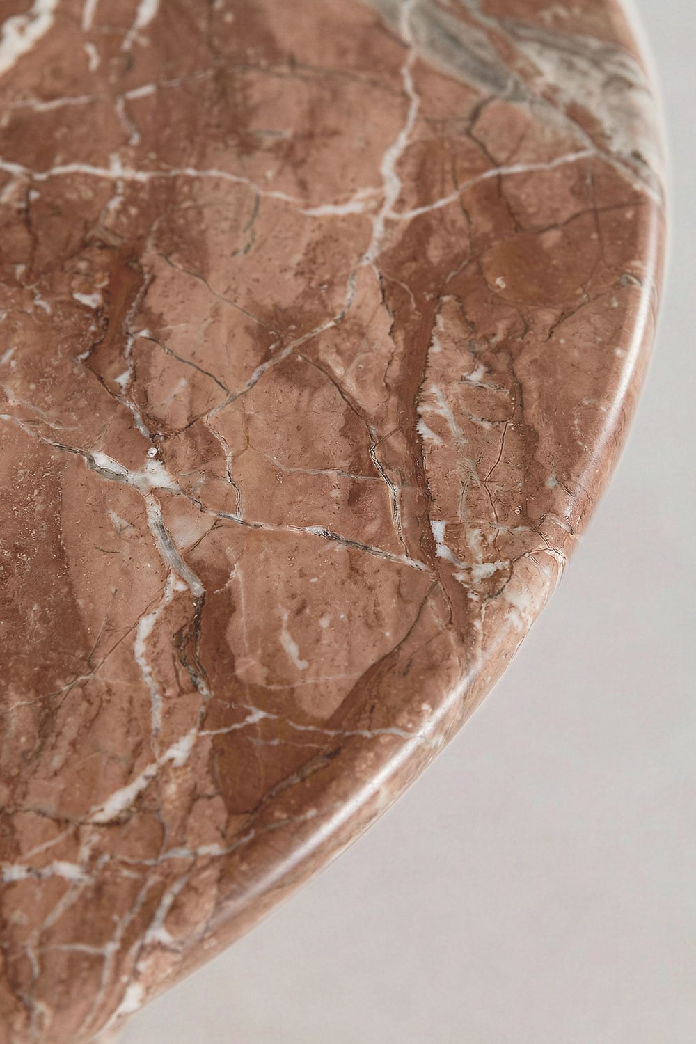 Tavolo da pranzo rotondo Ø120 cm in pietra naturale Grosseto, immagine della galleria 6