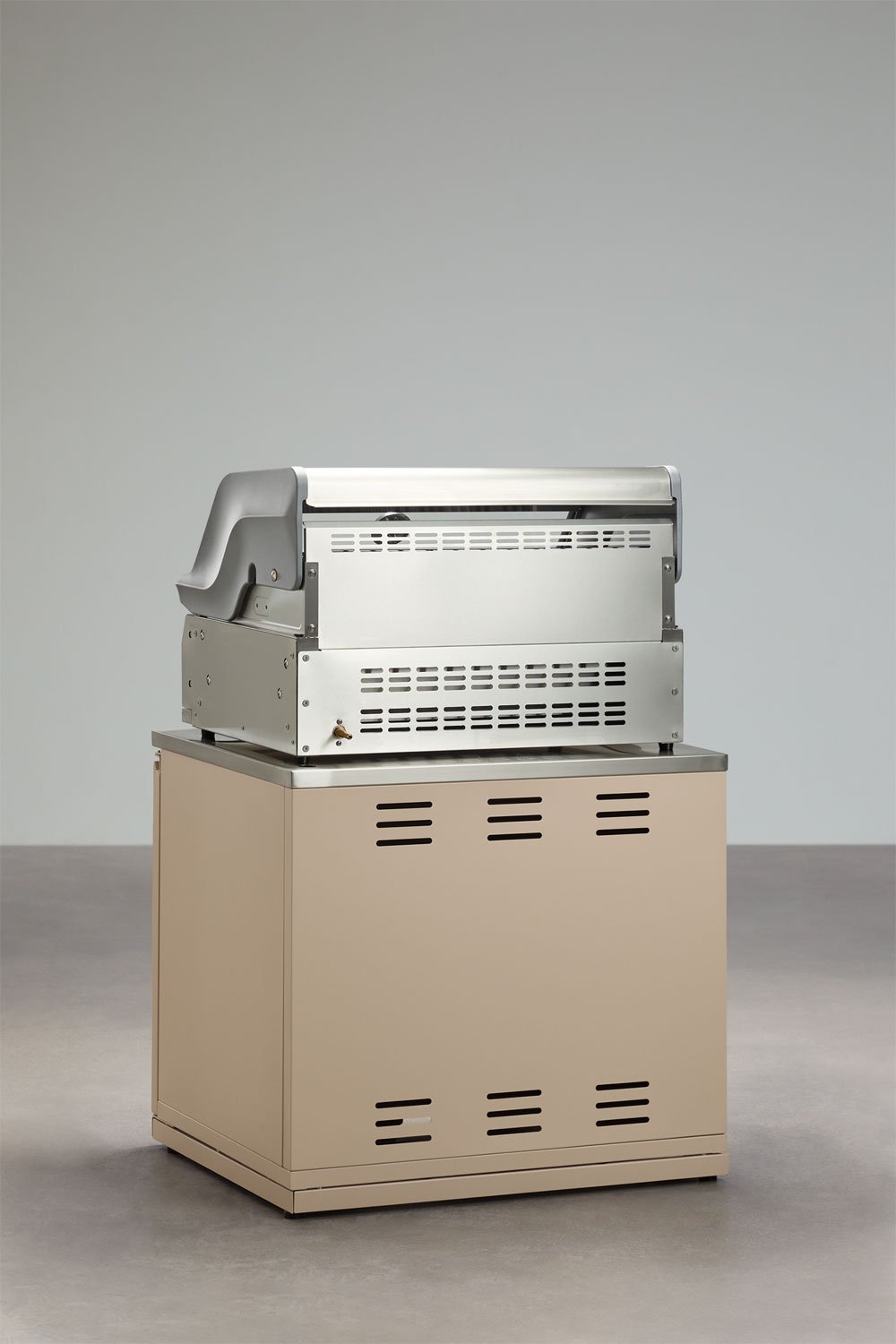 Modulo con barbecue a gas con 4 bruciatori per cucina modulare da esterno in acciaio Rivana, immagine della galleria 4