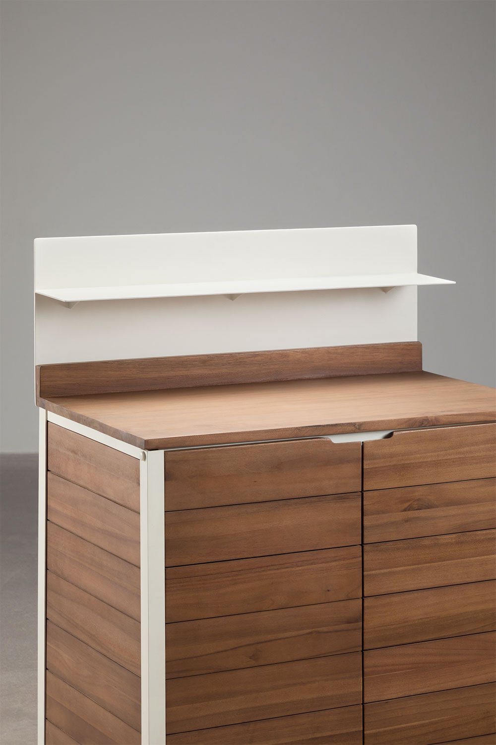 Pannello posteriore per cucina modulare da esterno in alluminio Reggie, immagine della galleria 1