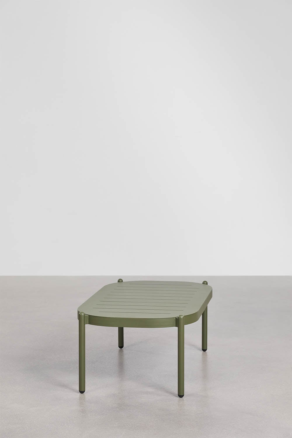 Tavolino da giardino rettangolare 95x55 cm in alluminio Duroli, immagine della galleria 4