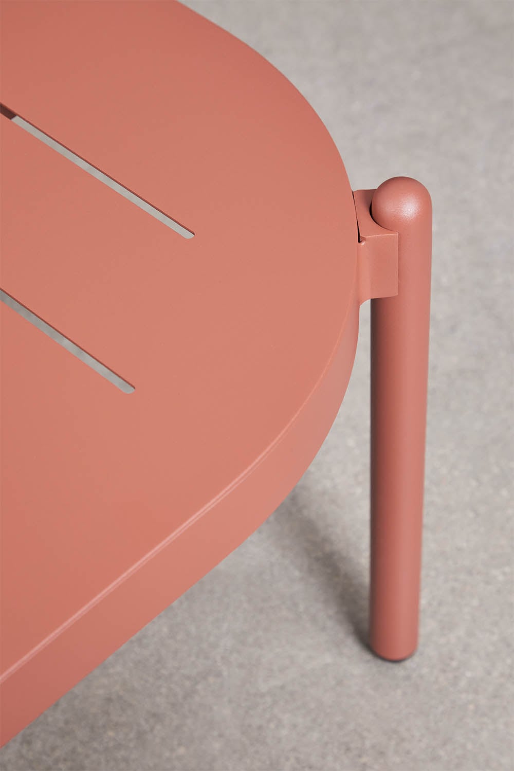 Set da giardino con divano 2 posti e tavolino in alluminio e rattan sintetico Duroli, immagine della galleria 9