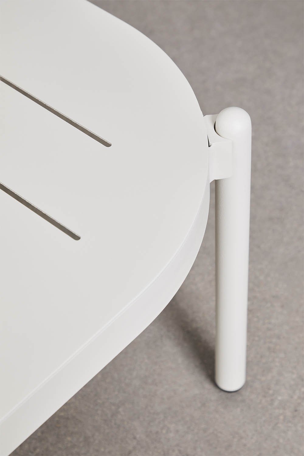 Set da giardino con divano 2 posti e tavolino in alluminio e rattan sintetico Duroli, immagine della galleria 9