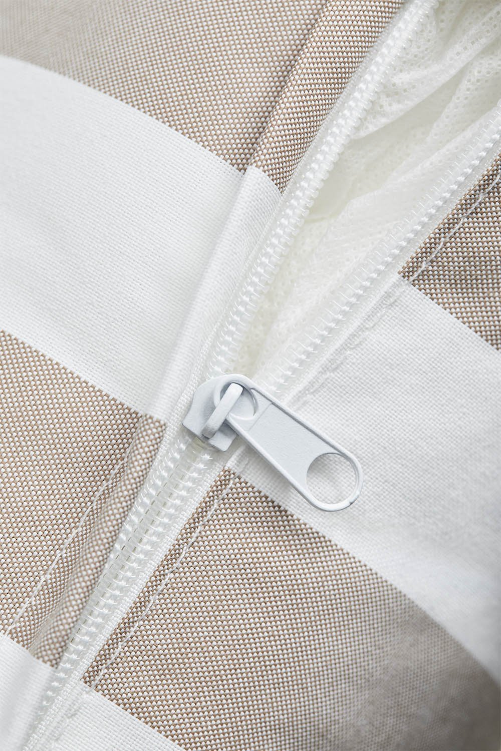 Divano da giardino a 3 posti in alluminio e corda intrecciata Tevary, immagine della galleria 9