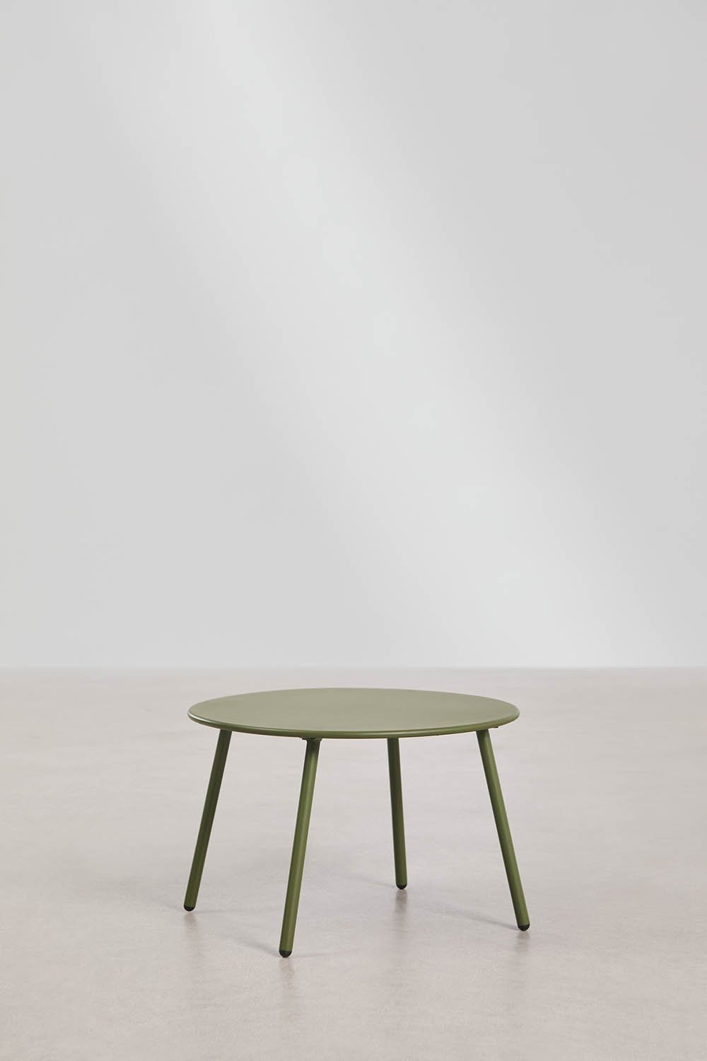 Tavolino da giardino rotondo Ø50 cm in acciaio Kuorin, immagine della galleria 1