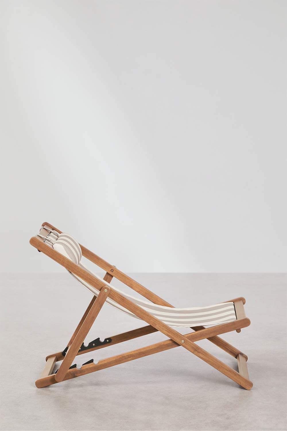 Set di 2 amache pieghevoli in legno con cuscino Kardis, immagine della galleria 2