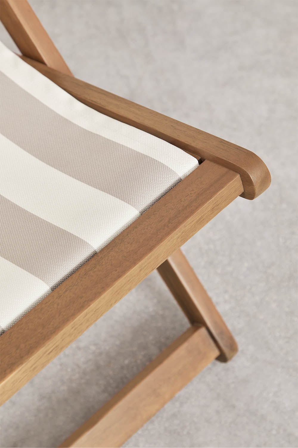 Set di 2 amache pieghevoli in legno con cuscino Kardis, immagine della galleria 5