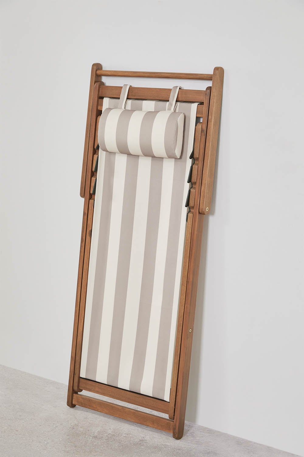 Set di 2 amache pieghevoli in legno con cuscino Kardis, immagine della galleria 8