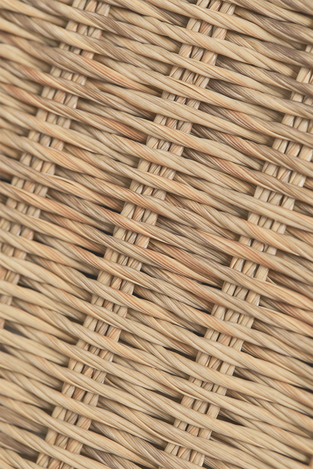 Lettino in legno di acacia e rattan sintetico Ribeira, immagine della galleria 9