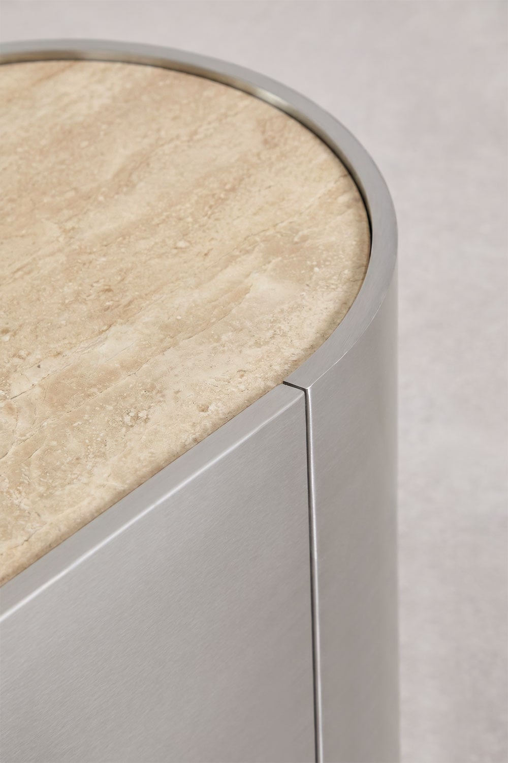 Buffet 160x40 cm in acciaio inox Luena, immagine della galleria 4