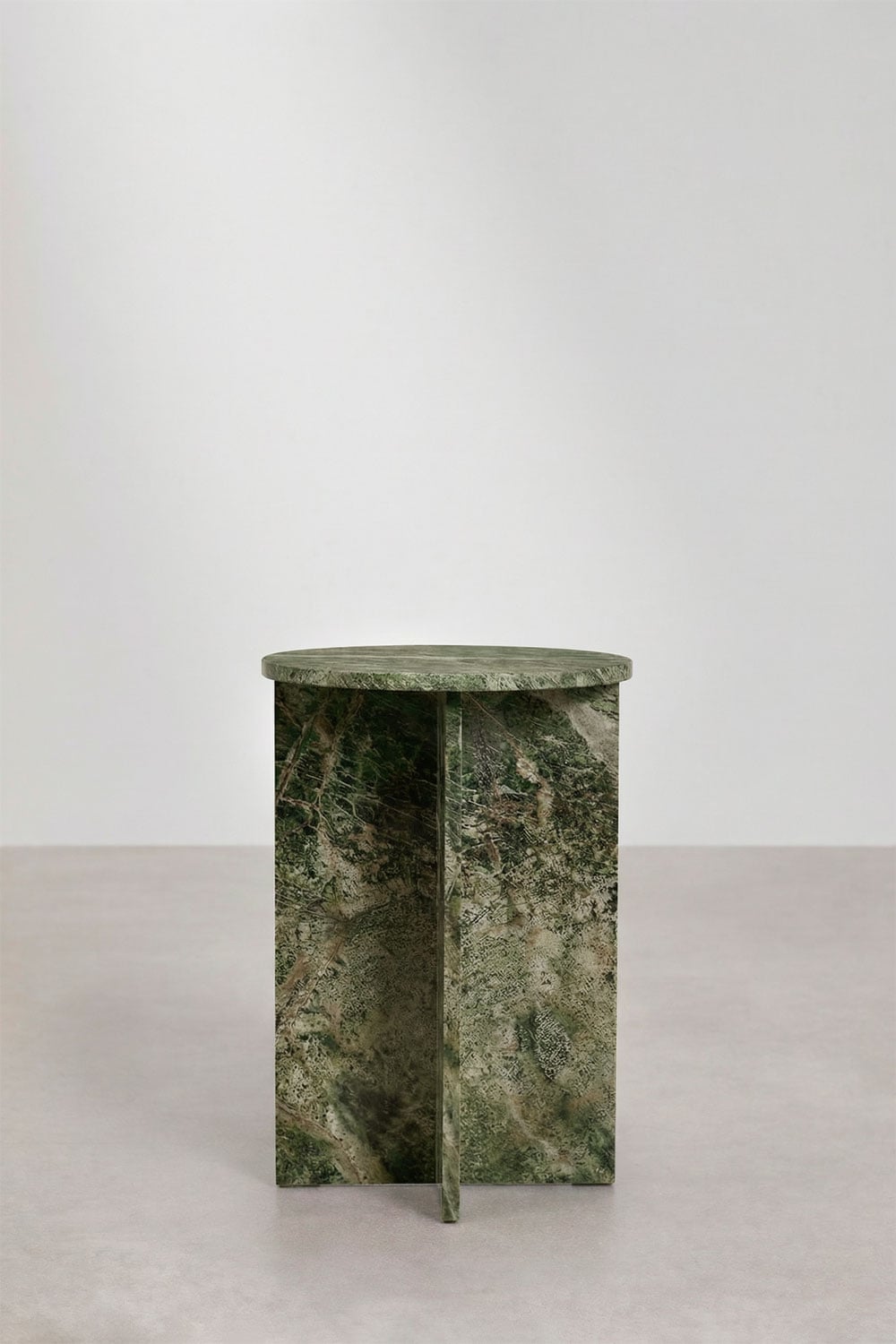 Set di 2 comodini Ø35 cm in marmo Mencia, immagine della galleria 4