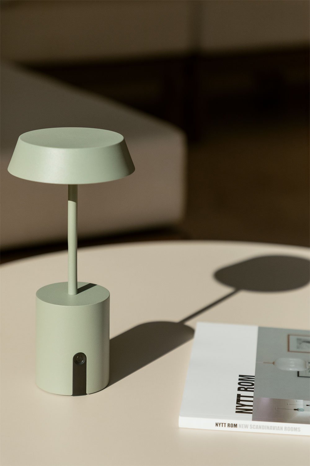 Lampada da tavolo LED wireless in alluminio Uliana, immagine della galleria 6
