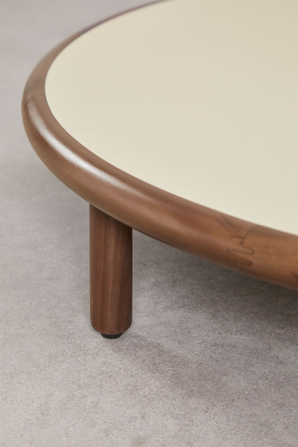 Set da giardino con divano a 3 posti, 2 poltrone e 2 tavolini rotondi in legno di acacia Olivia, immagine della galleria 12