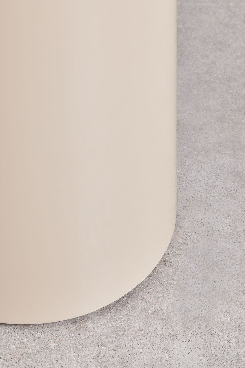 Tavolino laterale rotondo in MDF Cirela, immagine della galleria 5