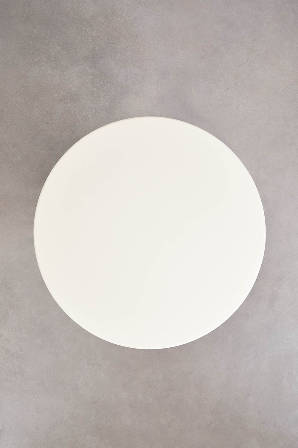 Set da tavolo rotondo Ø120 cm in cemento Sharpay e 6 sedie da regista pieghevoli da giardino in legno di acacia Olivia, immagine della galleria 6