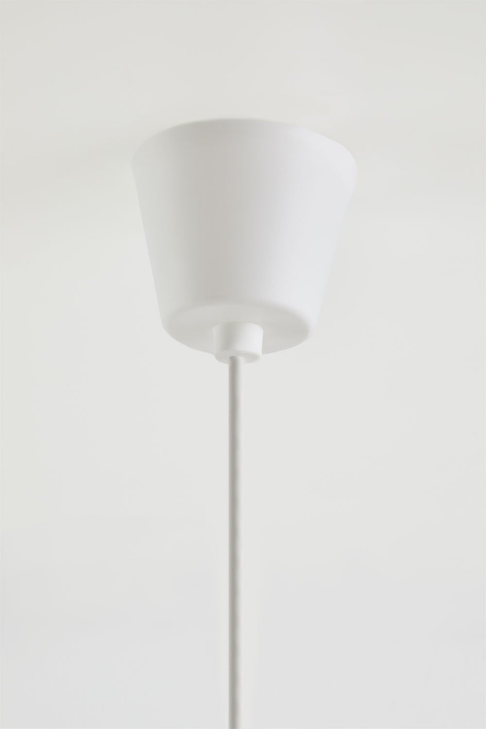 Lampada a sospensione da soffitto in ferro e corda intrecciata Kirinda, immagine della galleria 6