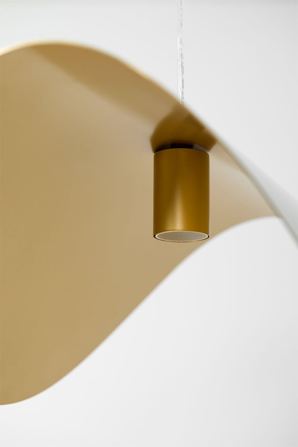 Lampada a sospensione da soffitto in acciaio Nazas, immagine della galleria 5