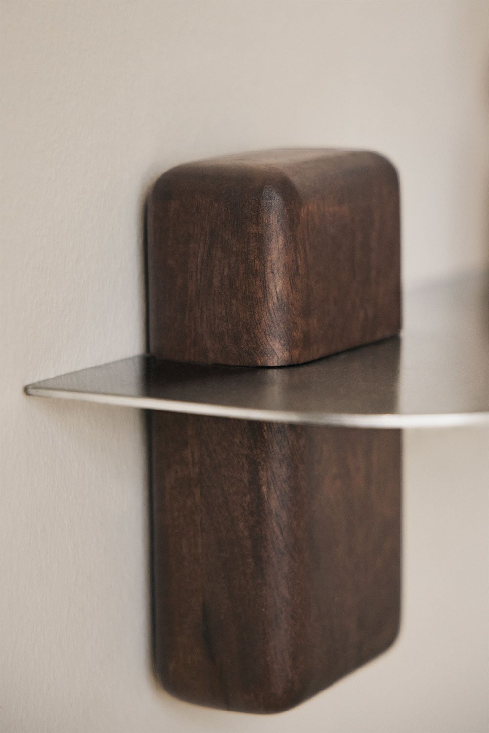 Comodino sospeso 45x15 cm in acciaio inossidabile Serbian, immagine della galleria 2