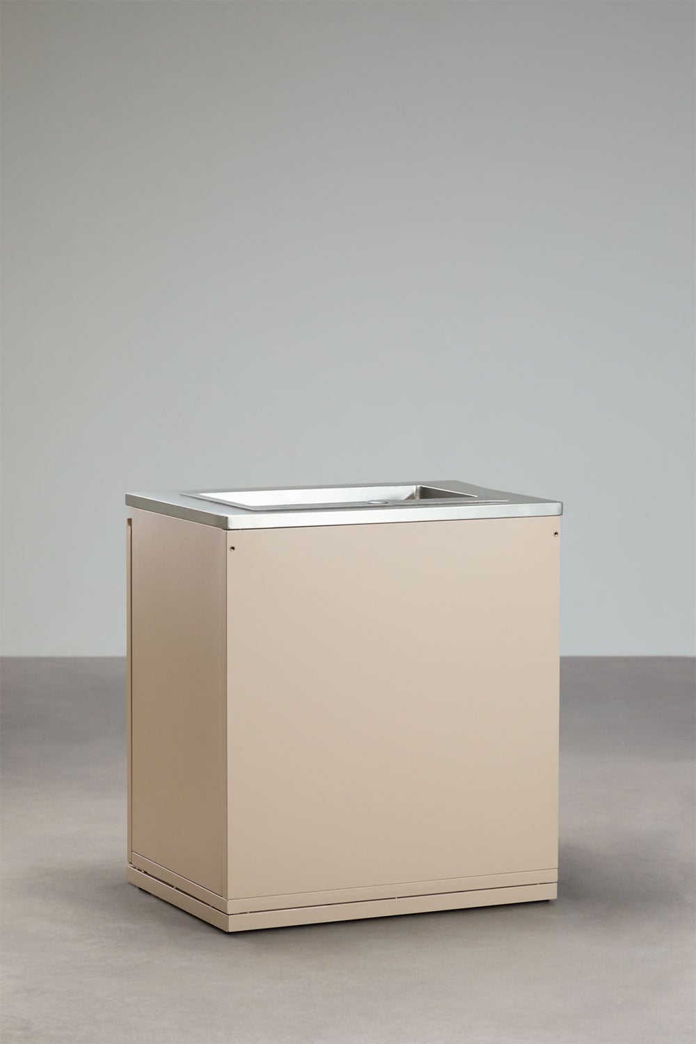 Modulo di stoccaggio con lavello per cucina modulare da esterno in acciaio Rivana, immagine della galleria 4