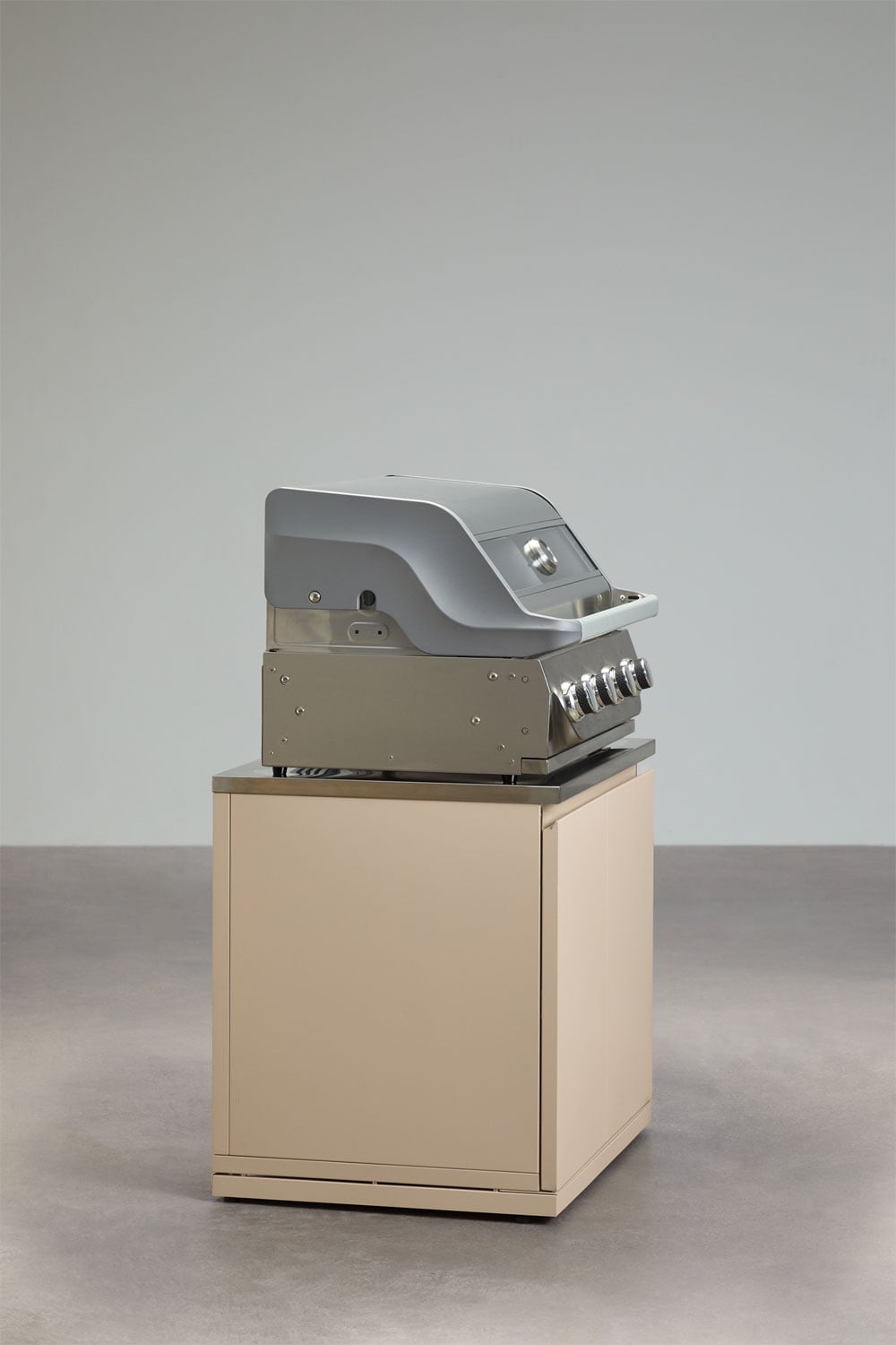 Modulo con barbecue a gas con 4 bruciatori per cucina modulare da esterno in acciaio Rivana, immagine della galleria 2