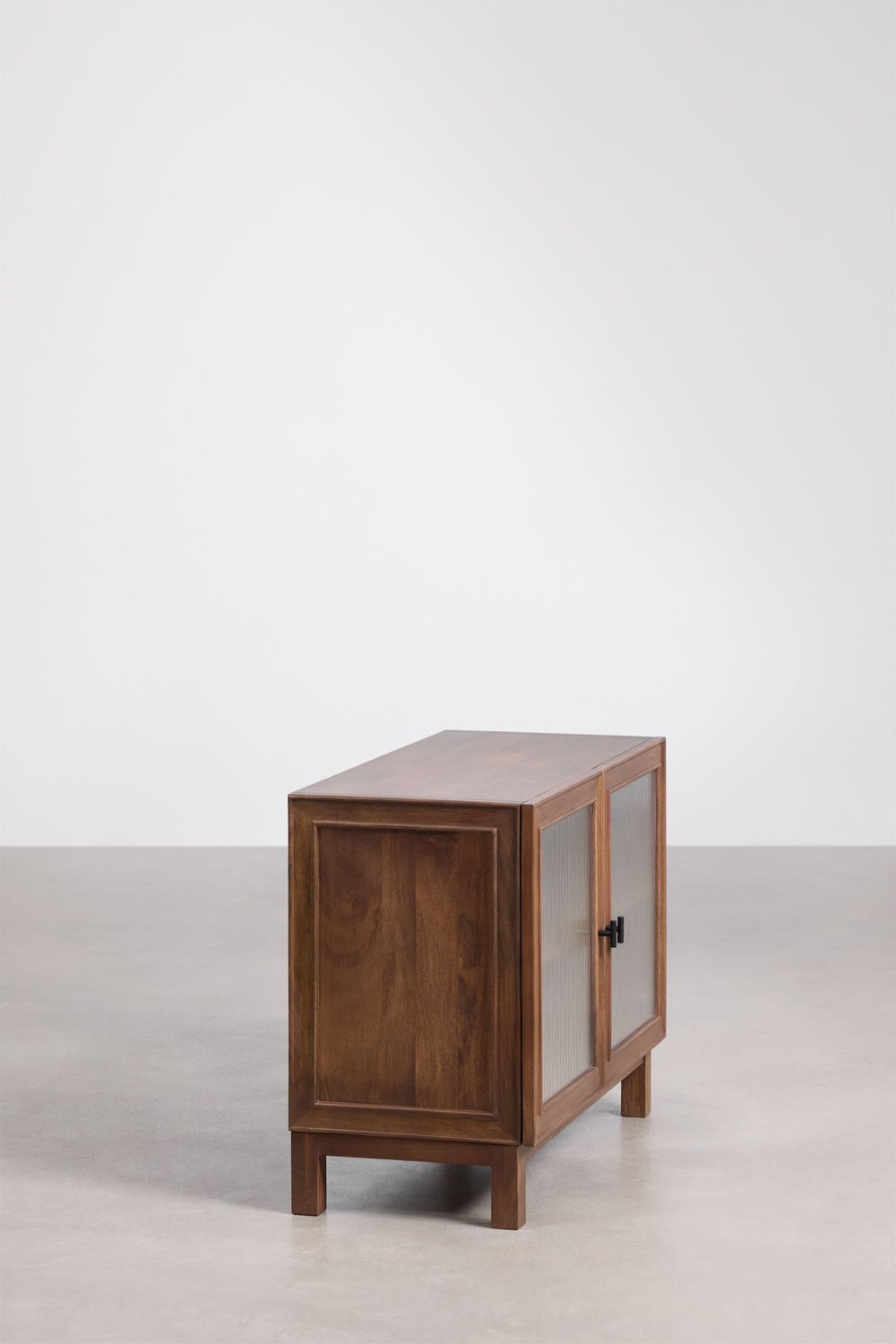 Aparador in legno di mango e vetro Ildara, immagine della galleria 2