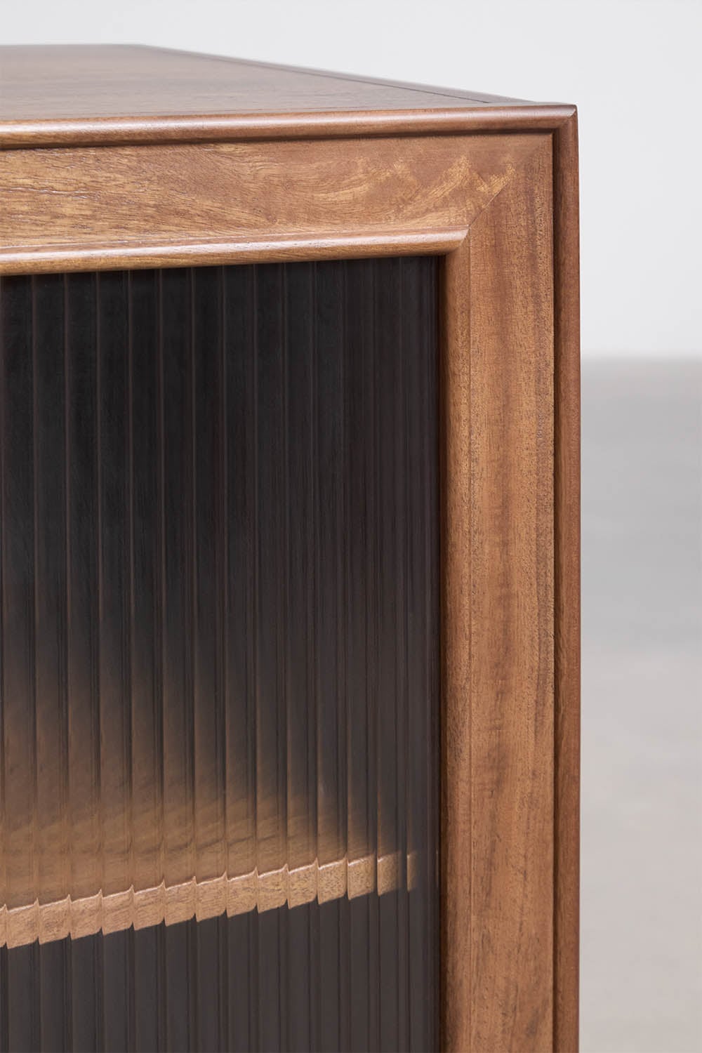 Aparador in legno di mango e vetro Ildara, immagine della galleria 8