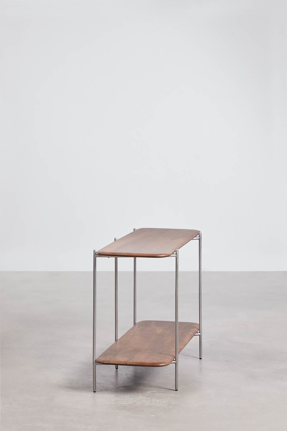 Consolle ingresso 120x40 cm in legno di mango e acciaio inossidabile Vimara, immagine della galleria 4