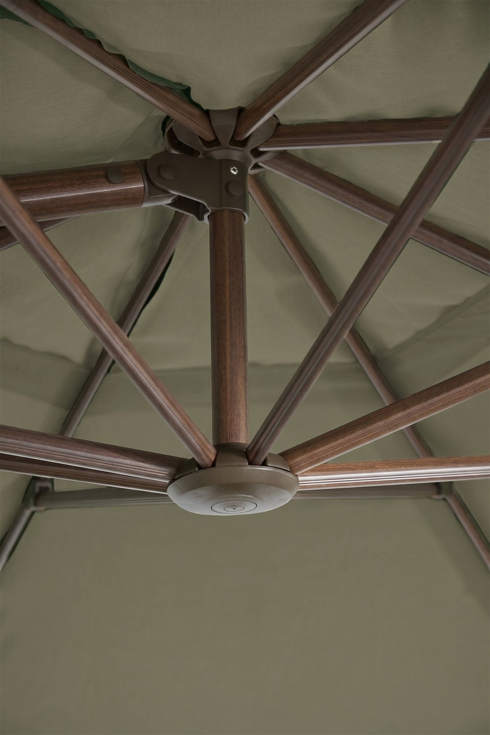 Parasole 290 cm in tessuto e alluminio Cannes, immagine della galleria 5