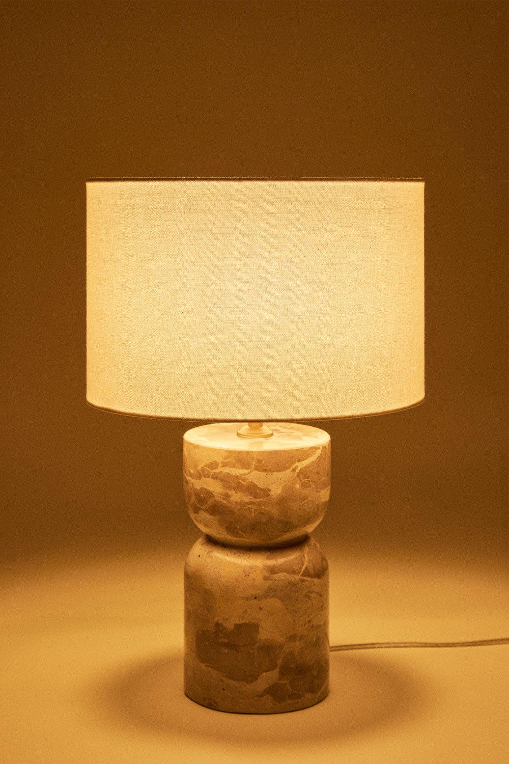 Lampada da tavolo in pietra naturale Diniz, immagine della galleria 4