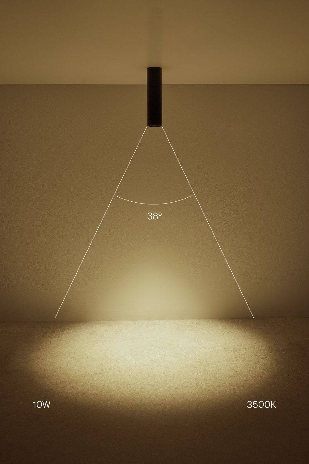 Applique da soffitto LED a superficie rotondo Ø7,2 cm in alluminio Luisiana, imagen de galeria 2