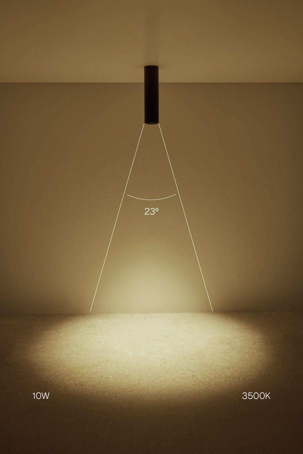 Applique da soffitto LED a superficie rotondo Ø7,2 cm in alluminio Luisiana, imagen de galeria 2