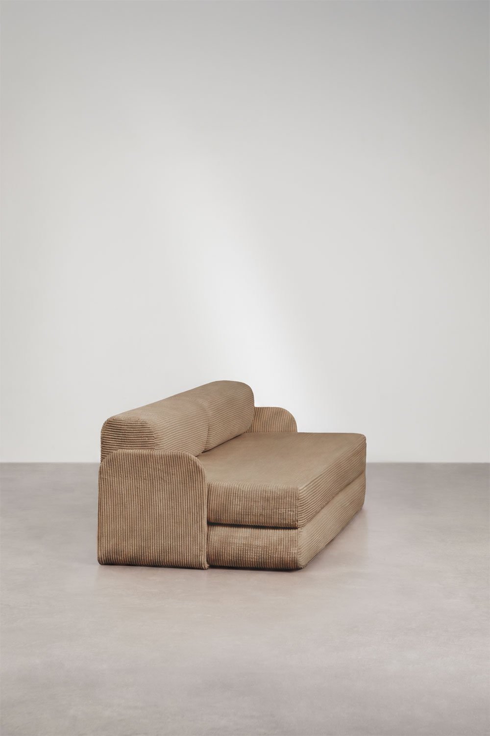 Divano letto 2 posti in velluto sottovuoto Kyoto, immagine della galleria 5
