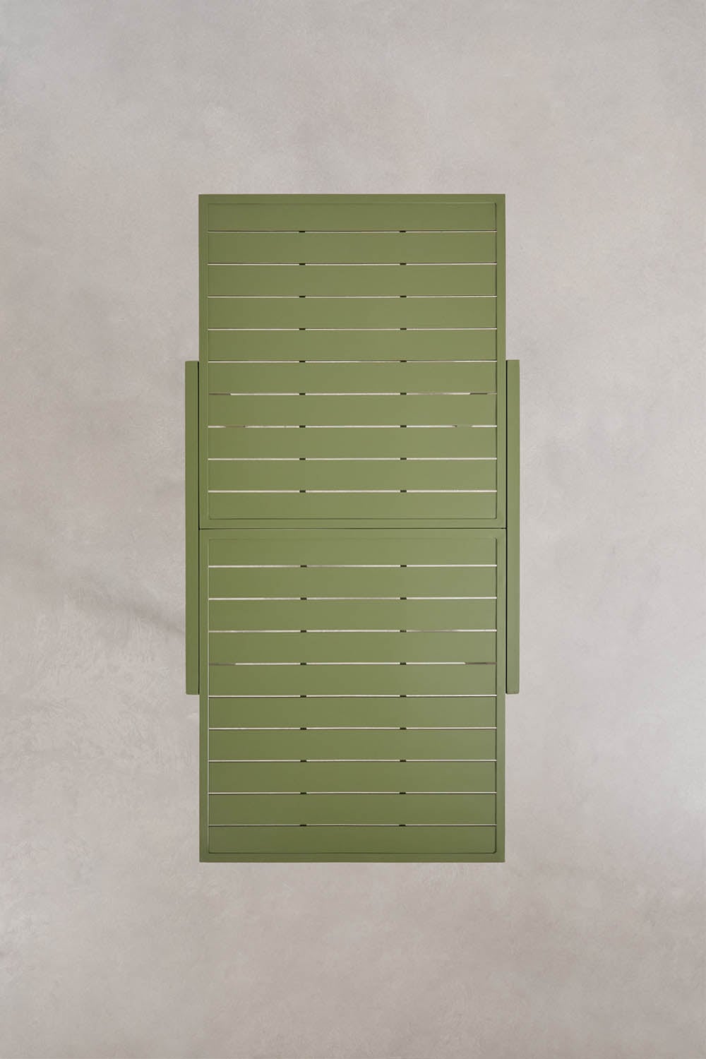 Set da tavolo rettangolare 90-180x90 cm allungabile Starmi e 4 sedie da giardino impilabili in alluminio e corda intrecciata Ond, immagine della galleria 7