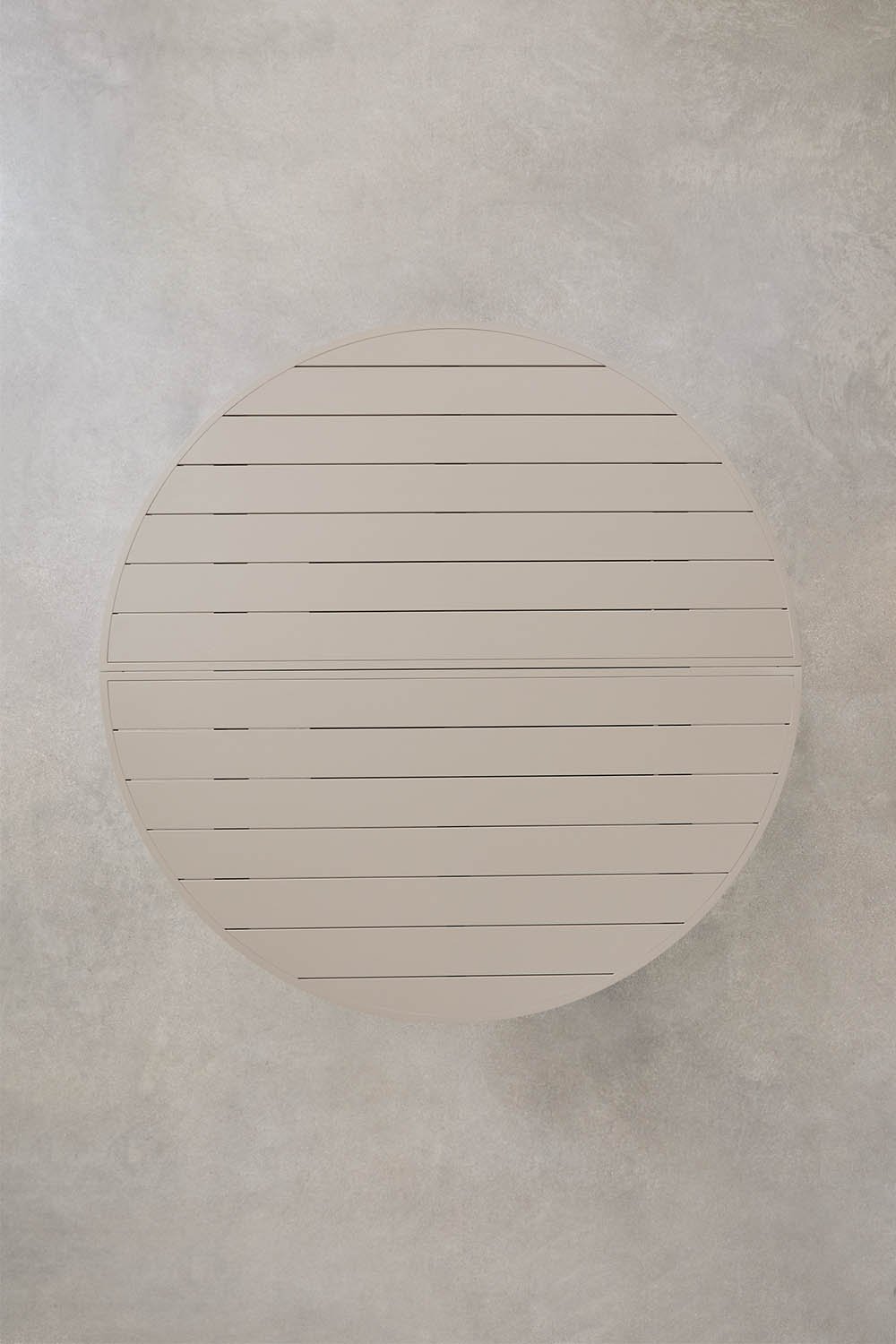 Set da tavolo 145-200x145 cm allungabile in alluminio Barces e 8 sedie da regista pieghevoli da giardino in acciaio Melida, immagine della galleria 9