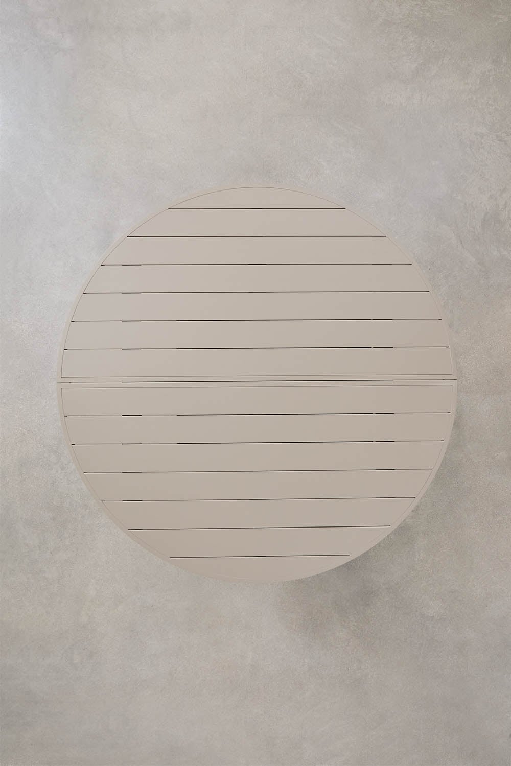 Set da tavolo 145-200x145 cm allungabile in alluminio Barces e 6 sedie da regista pieghevoli da giardino in acciaio Melida, immagine della galleria 8