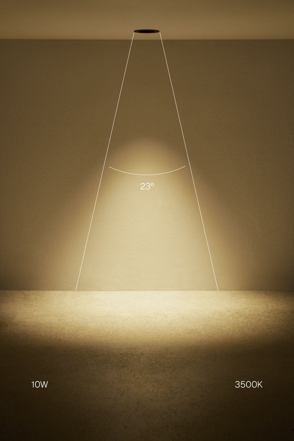 Downlight LED da incasso con cornice rotonda Ø8 cm in alluminio Luisiana, imagen de galeria 2