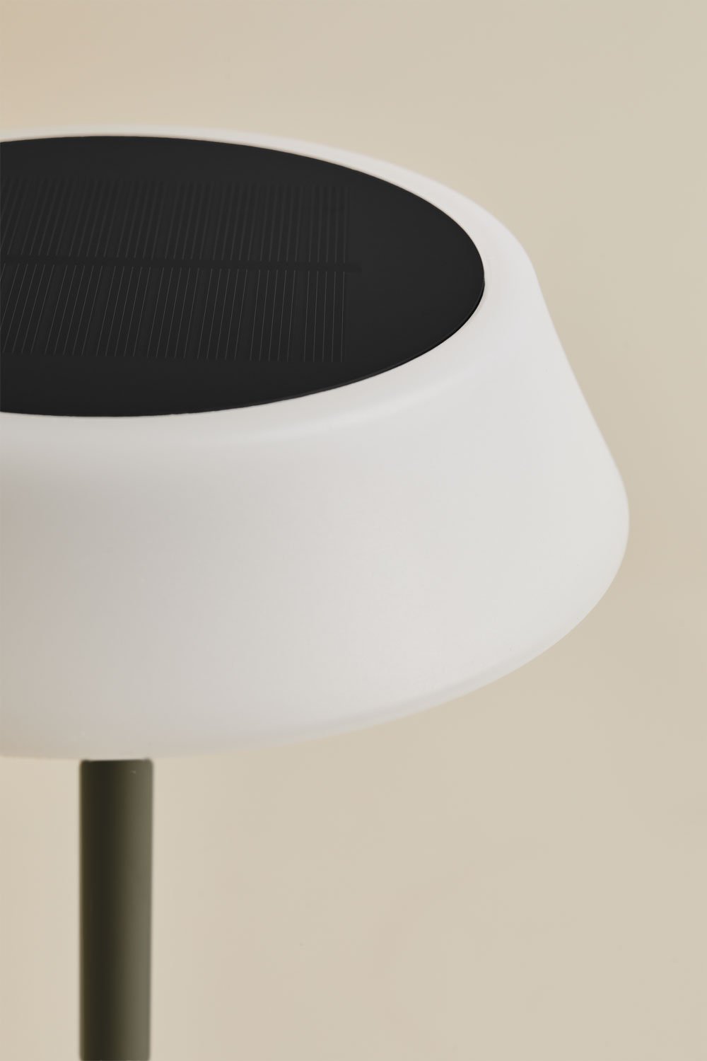 Lampada da tavolo solare LED wireless in polietilene e ferro Ulenia, immagine della galleria 4