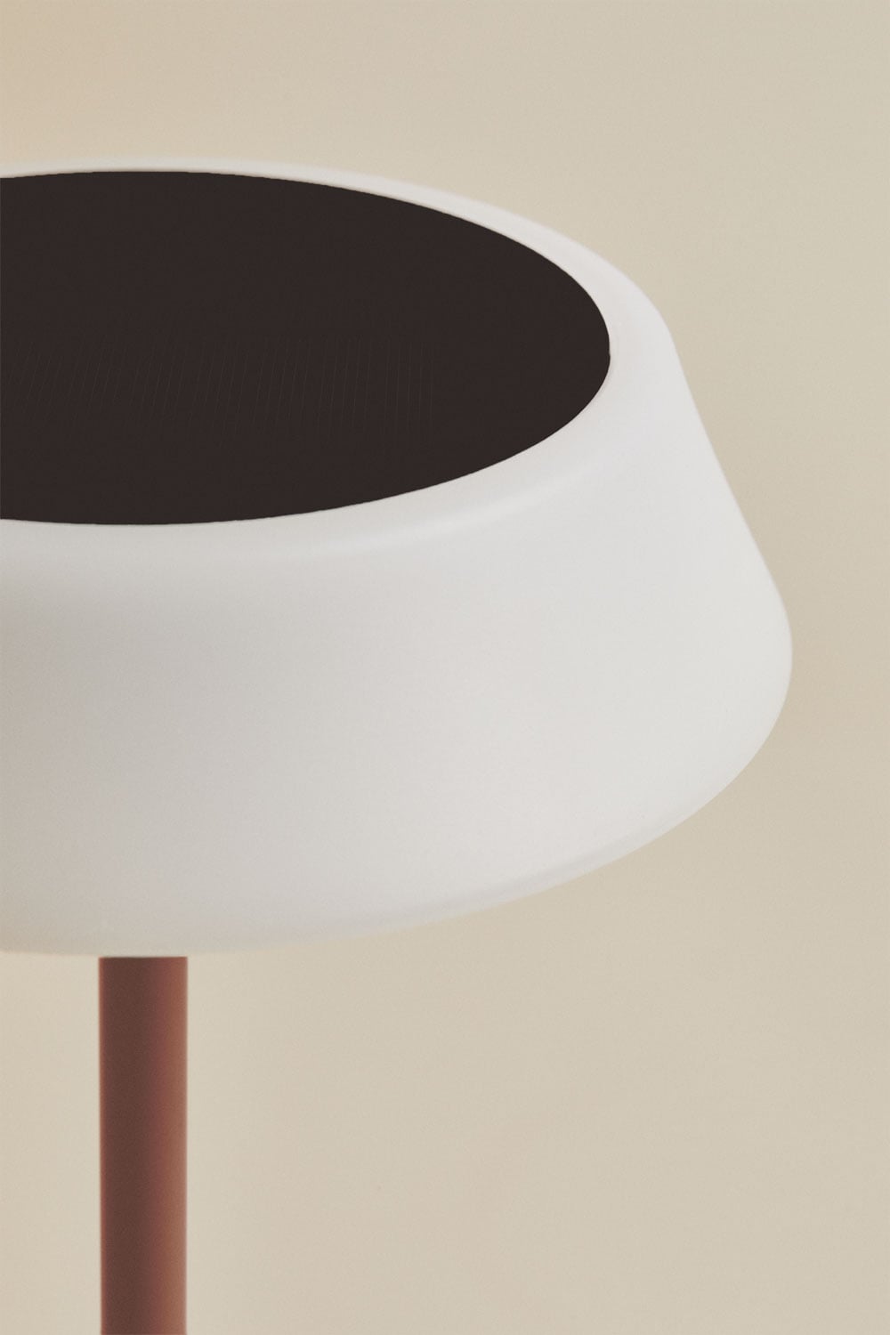 Lampada da tavolo solare LED wireless in polietilene e ferro Ulenia, immagine della galleria 3